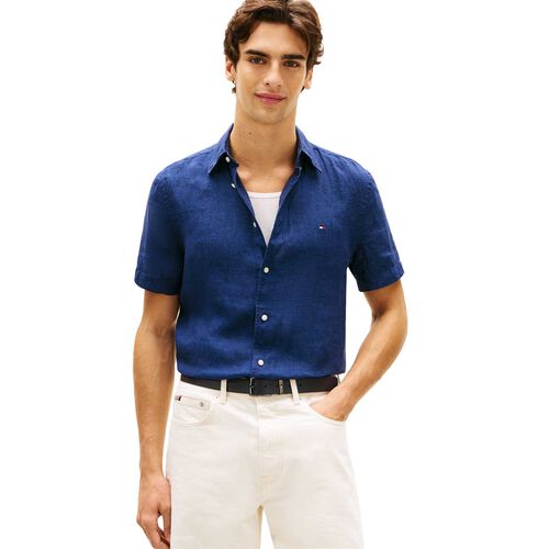 Tommy Hilfiger Pigment Dyed Linen Shirt